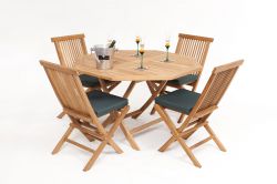 St. Raphael 4 Seater Teak Garden Patio Furniture Set