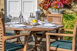 St. Raphael 4 Seater Teak Garden Patio Furniture Set
