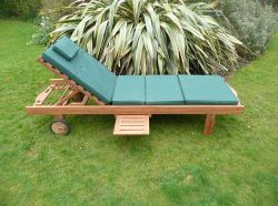 Teak Sun Lounger