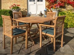 St. Raphael 4 Seater Teak Garden Furniture Set