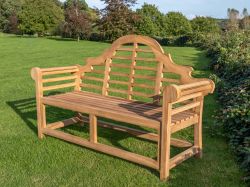 Lutyens 3 Seater Teak Garden Bench