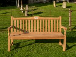 Memorial, Commemorative Teak Garden Bench