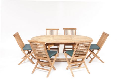 Nice 6 Seater Teak Garden Furniture  Set